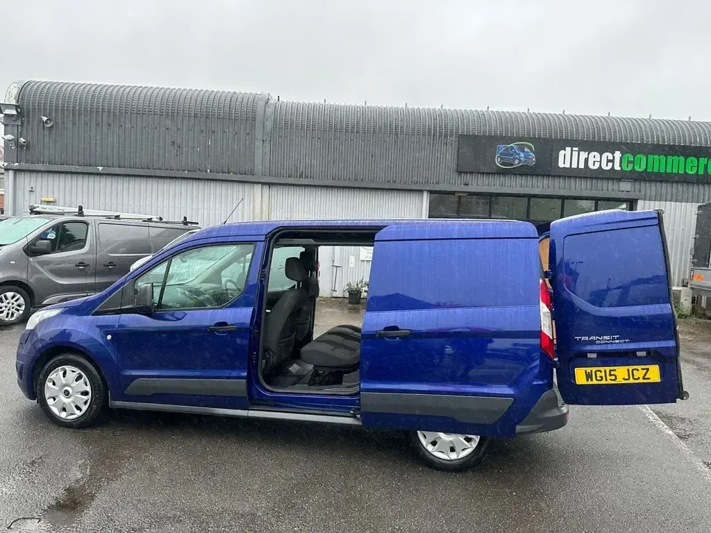 Used Ford Transit Trend 94 HP (69 kW) 2015 Blue Van
