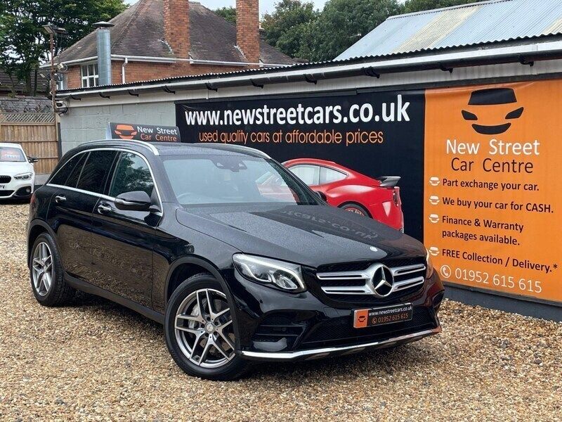 Black Used 2016 Mercedes GLC250 AMG line Estate | £19,984 (Fair price) - Image 1/4