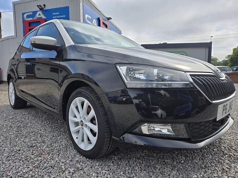 Used Skoda Fabia Colour Edition 75 HP (55 kW) 2018 Black Hatchback