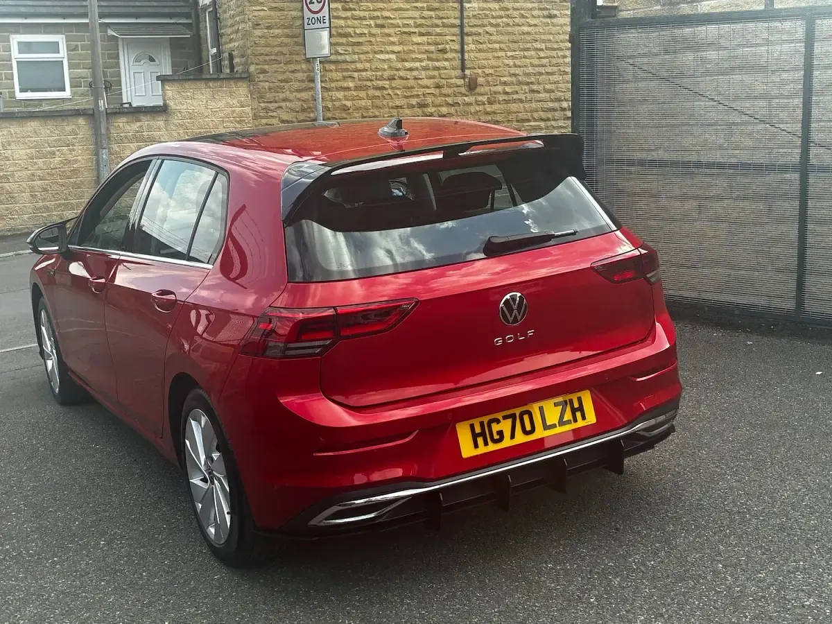 Used VW Golf VII Style 150 HP (110 kW) 2021 Red Hatchback