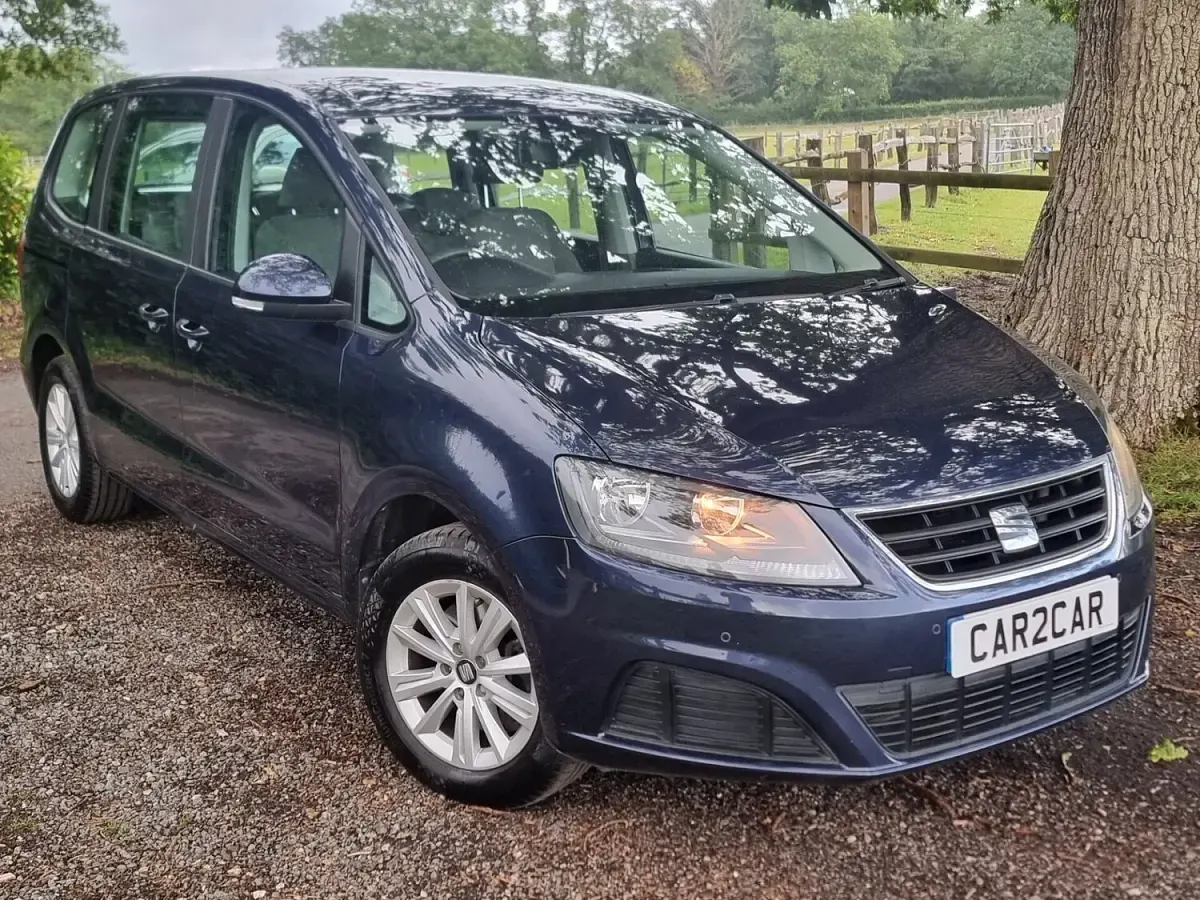 Used Seat Alhambra Ecomotive 150 HP (110 kW) 2017 Blue MPV