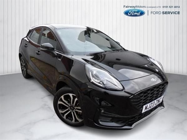 Agate black Used 2023 Ford Puma ST-Line Hatchback | £18,999 (A bit pricey) - Image 1/1