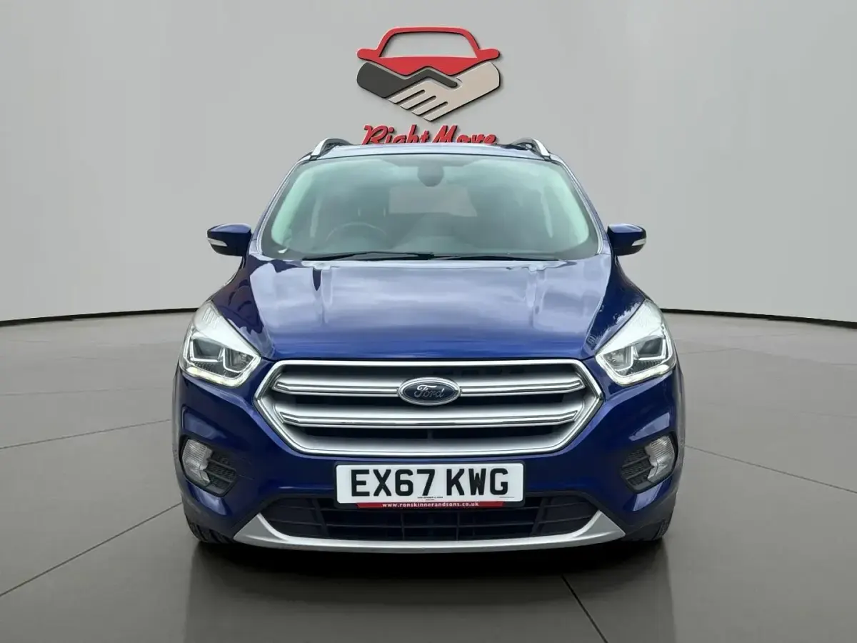 Used Ford Kuga Titanium 150 HP (110 kW) 2017 Blue SUV