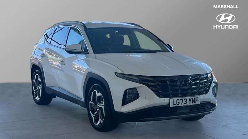 White Used 2023 Hyundai Tucson Premium SUV | £24,552 (Good price) - Image 1/4
