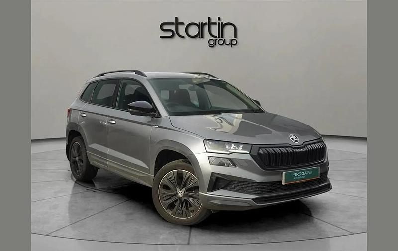 Used Skoda Karoq SportLine 147 HP (108 kW) 2022 Graphite grey metallic SUV
