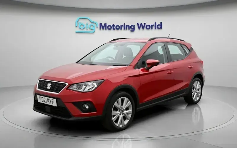 Used Seat Arona SE 95 HP (69 kW) 2021 Red SUV