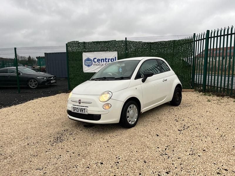 White Used 2013 Fiat 500 Pop Hatchback | £1,495 (Good price) - Image 1/4
