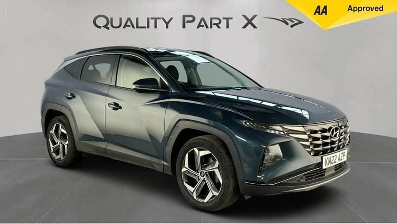 Blue Used 2022 Hyundai Tucson Premium SUV | £18,450 (Super price) - Image 1/4