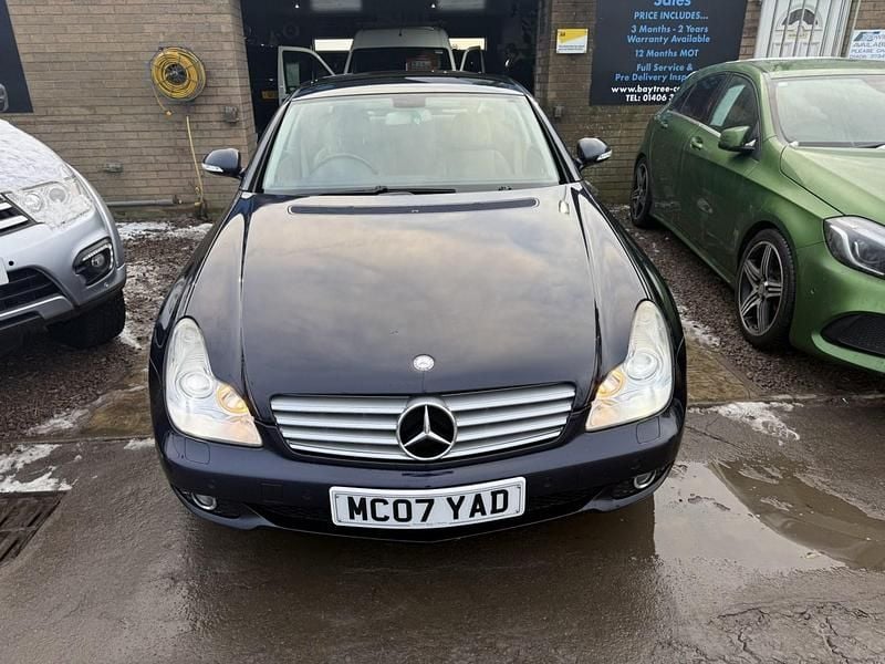 Used Mercedes CLS320 2007 Blue Sedan