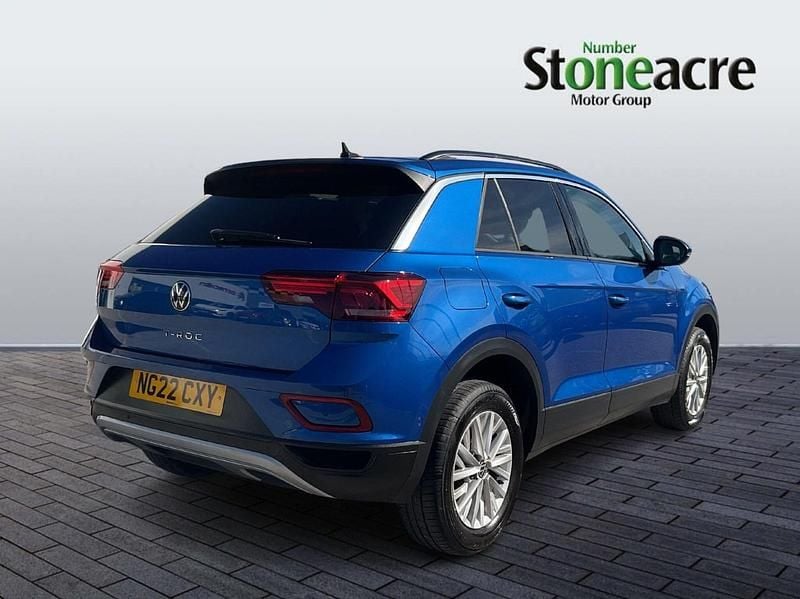 Used VW T-Roc Life 150 HP (110 kW) 2022 Blue SUV