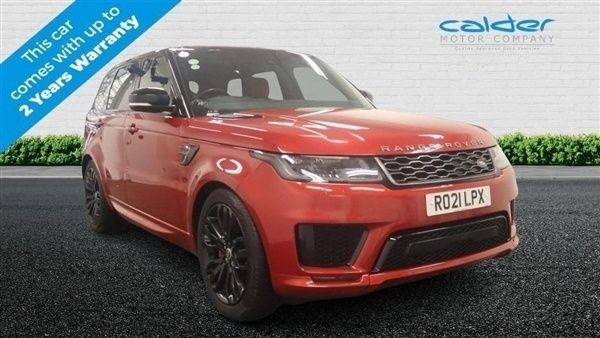 Red Used 2021 Land Rover Range Rover Sport Dynamic SUV | £43,740 - Image 1/1