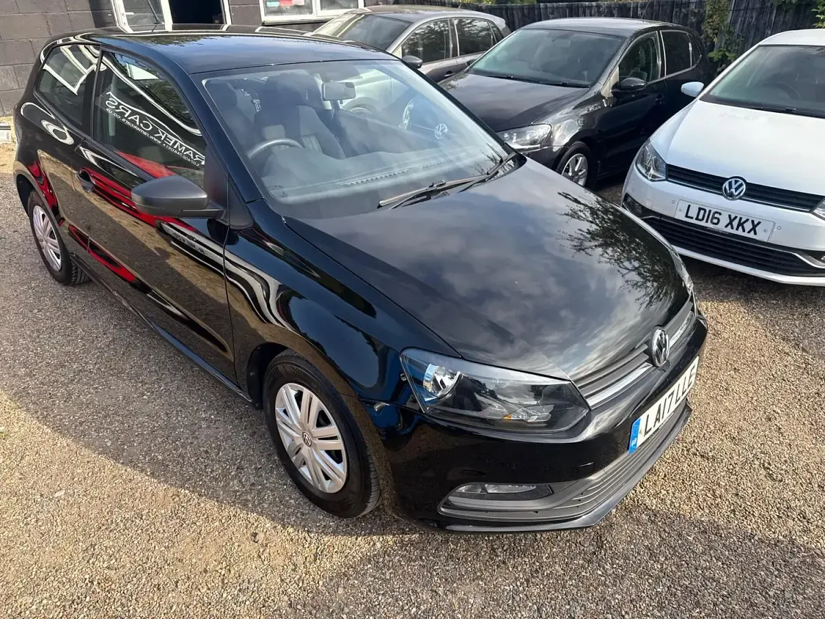 Used VW Polo S 59 HP (43 kW) 2017 Black Hatchback
