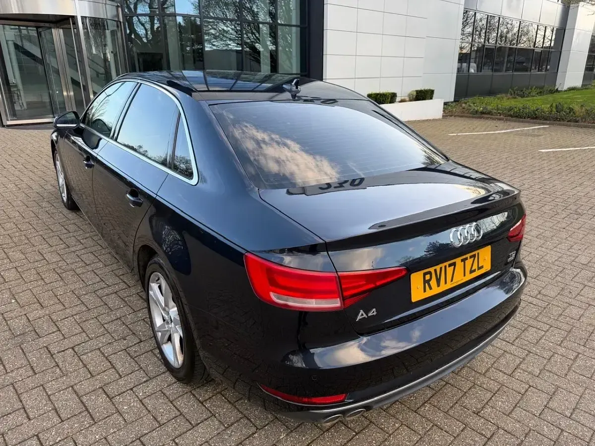 Used Audi A4 Sport 2017 Blue Sedan