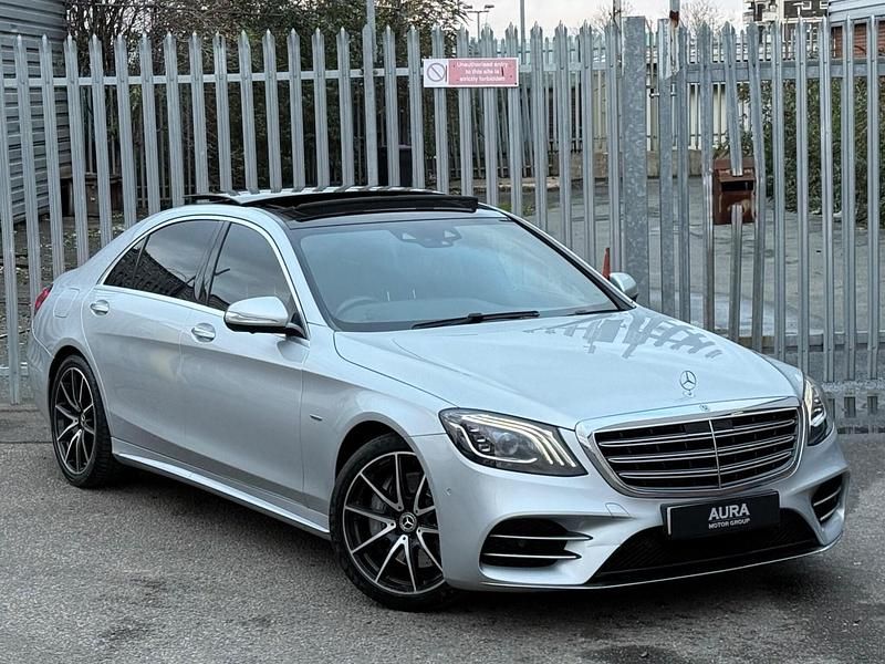 Used Mercedes S350 AMG line 2019 Silver Sedan