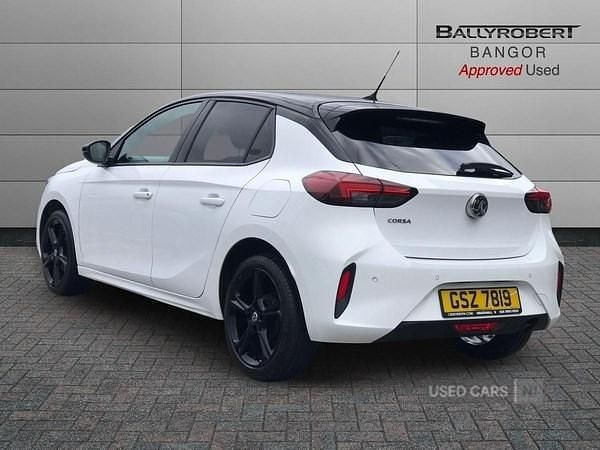 Used Vauxhall Corsa GS Line 74 HP (54 kW) 2023 White Hatchback