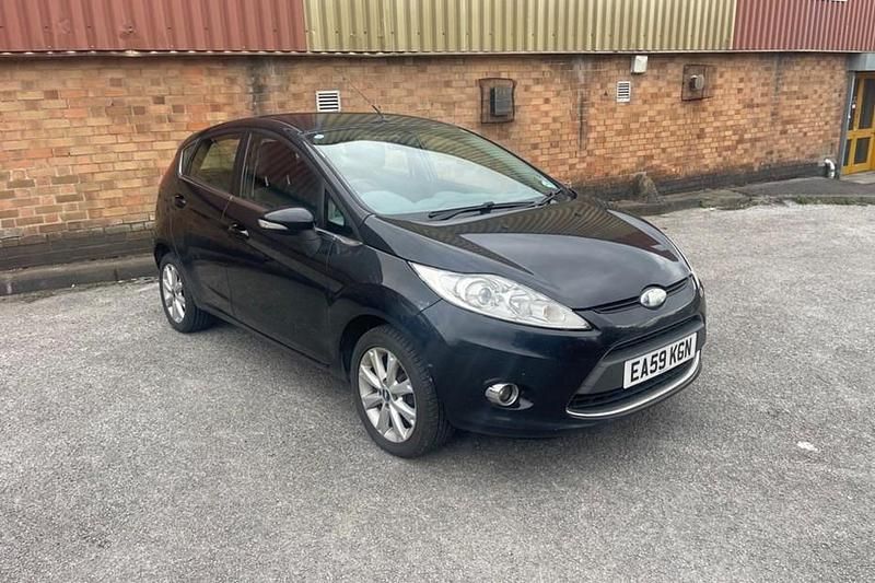 Black Used 2009 Ford Fiesta Zetec Hatchback | £1,450 (Fair price) - Image 1/1