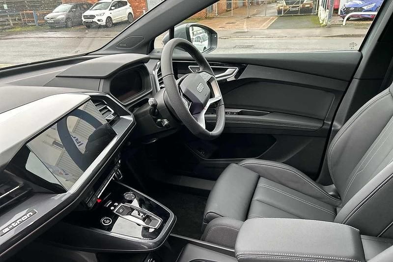 Used Audi Q4 e-tron S-Line 219 kW (299 HP) 2023 Pebble grey, solid SUV