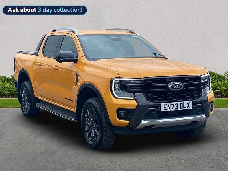 Orange Used 2024 Ford Ranger Wildtrack Pickup | £35,500 (Super price) - Image 1/4