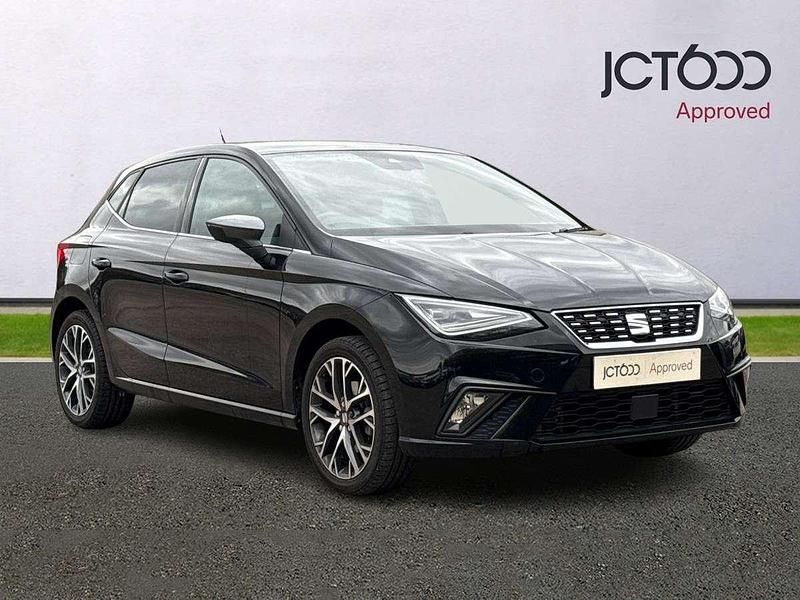 Black Used 2022 Seat Ibiza XCELLENCE Hatchback | £15,439 (Fair price) - Image 1/4