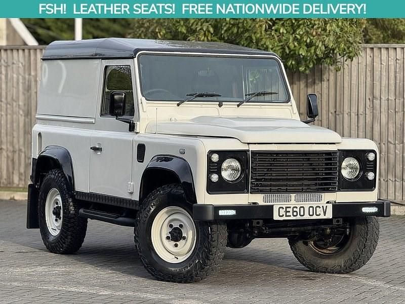 White Used 2010 Land Rover Defender | £18,995 (Fair price) - Image 1/4