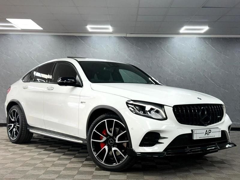 Used Mercedes GLC43 AMG Premium Plus 362 HP (266 kW) 2018 White Coupe