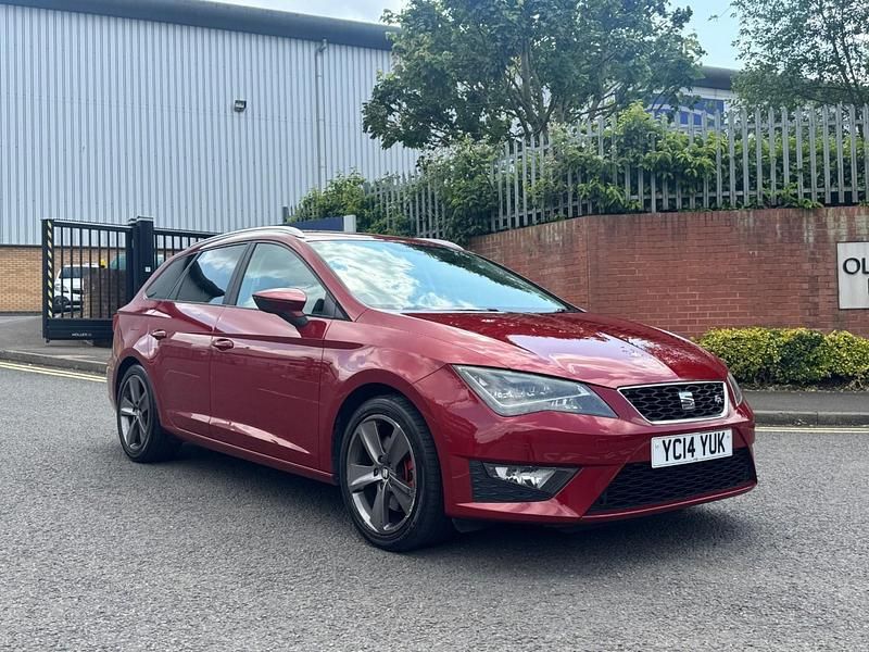 Used Seat Leon FR 2014 Red Estate