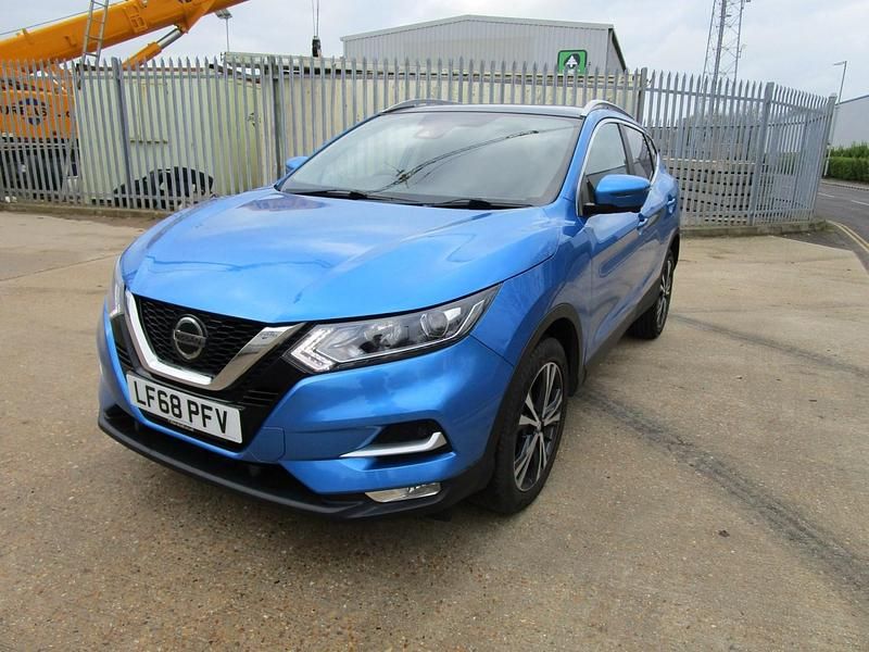 Used Nissan Qashqai N-Connecta 2018 Blue SUV