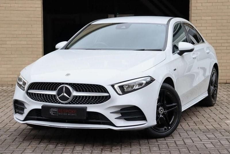 White Used 2021 Mercedes A250 AMG line Sedan | £18,995 (Good price) - Image 1/4