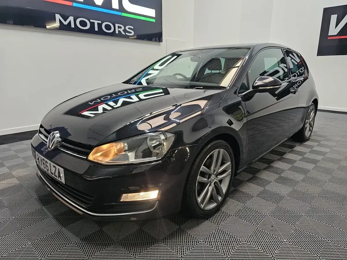 Used VW Golf VII GT 147 HP (108 kW) 2016 Black Hatchback