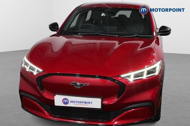 Red Used 2022 Ford Mustang Mach-E Standard Range SUV | £20,049 (Fair price) - Image 1/4
