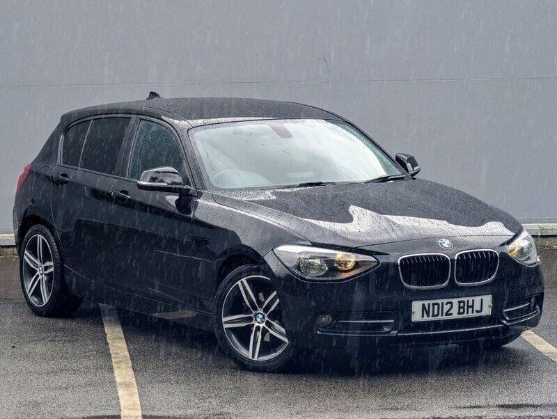 Black Used 2012 BMW 118 Sport Line Hatchback | £4,795 (Fair price) - Image 1/4