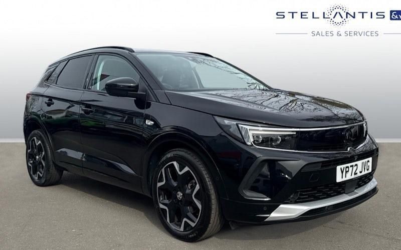 Used Vauxhall Grandland X Ultimate 131 HP (96 kW) 2023 Black SUV