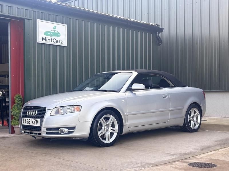 Used Audi A4 Cabriolet Sport 163 HP (119 kW) 2007 Silver Cabriolet