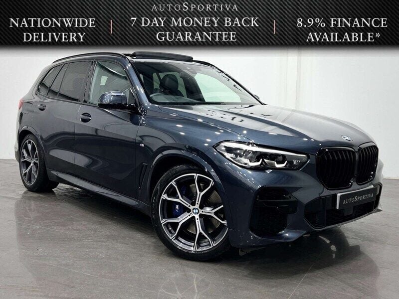 Grey Used 2023 BMW X5 M Sport SUV | £45,792 (Super price) - Image 1/4