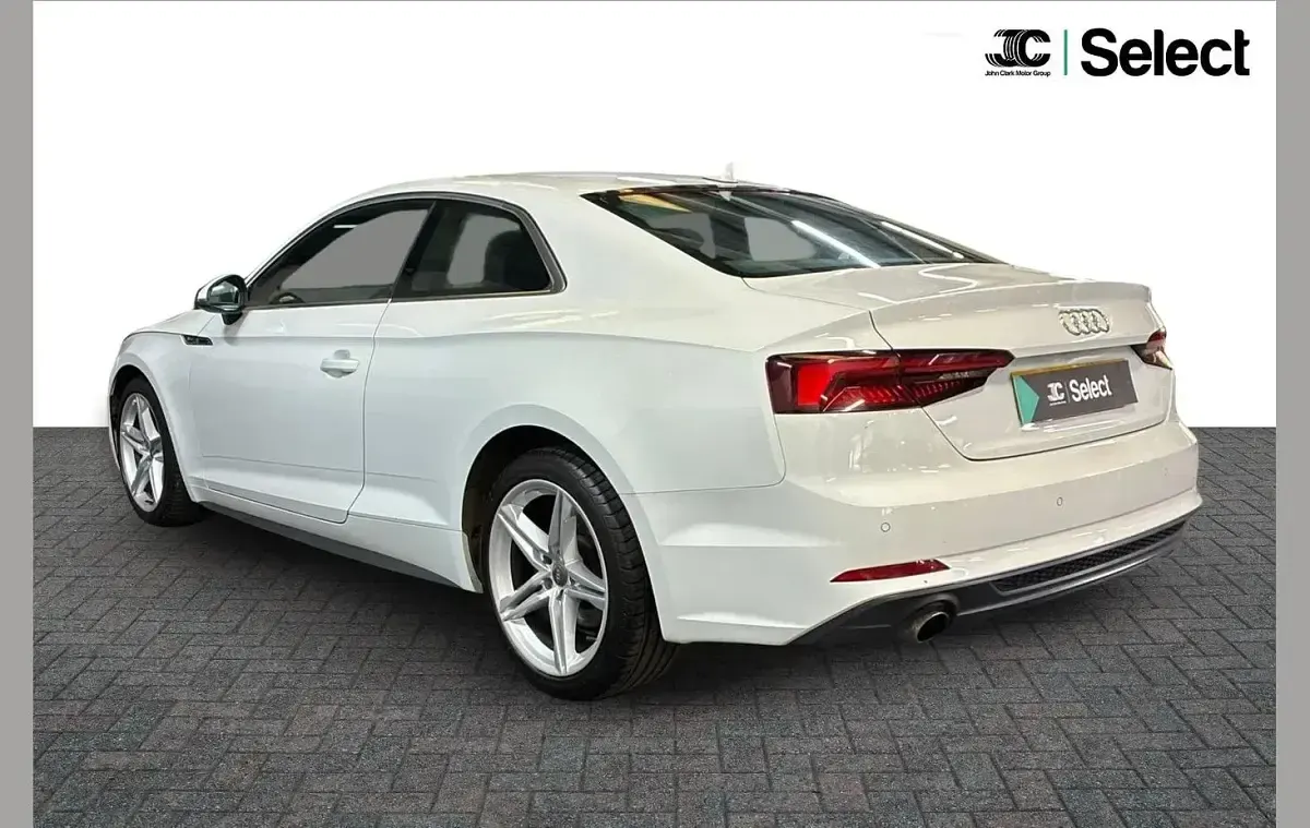 Used Audi A5 S-Line 147 HP (108 kW) 2018 White Coupe