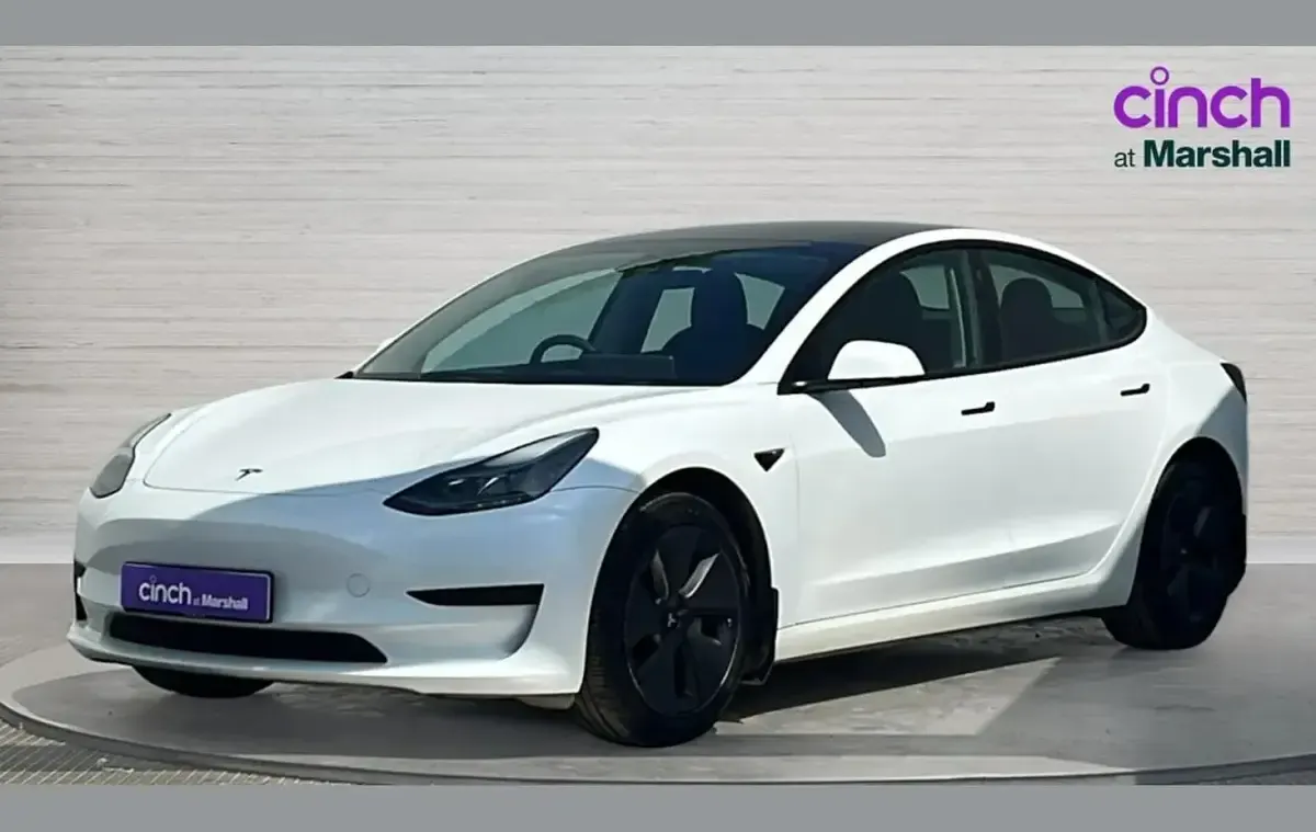 Used Tesla Model 3 RWD 208 kW (283 HP) 2022 White Sedan