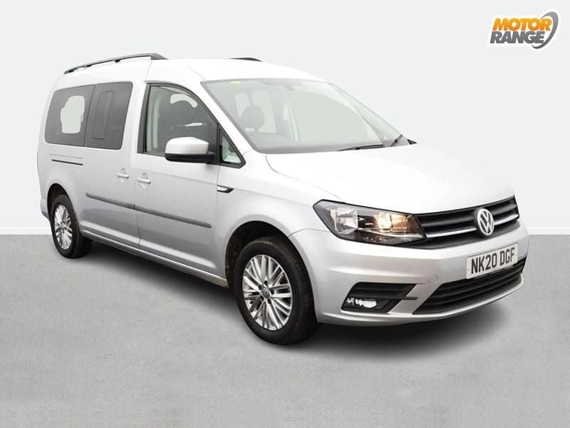 Silver Used 2020 VW Caddy Maxi Life Life MPV | £16,895 (Fair price) - Image 1/3
