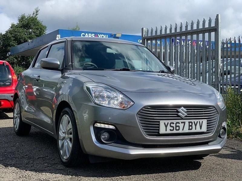 Silver Used 2017 Suzuki Swift SZ-T Hatchback | £7,995 (Fair price) - Image 1/4