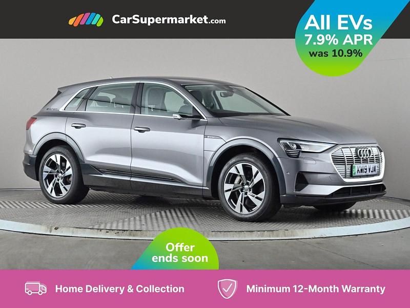 Grey Used 2019 Audi e-tron Performance SUV | £19,197 (Super price) - Image 1/4