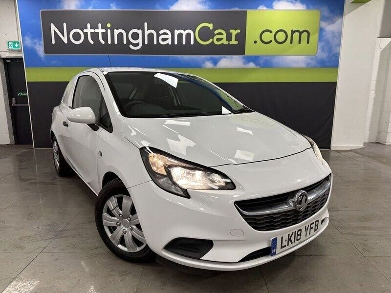 White Used 2018 Vauxhall Corsa S Van | £3,795 (Fair price) - Image 1/3