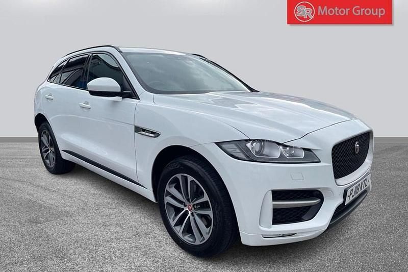 White Used 2018 Jaguar F-Pace R-Sport SUV | £13,490 (Fair price) - Image 1/1