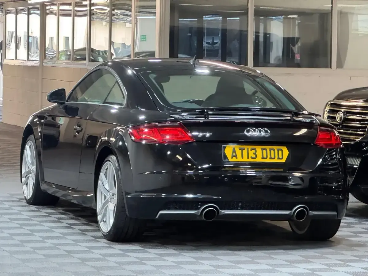 Used Audi TT S-Line 180 HP (132 kW) 2016 Black Coupe
