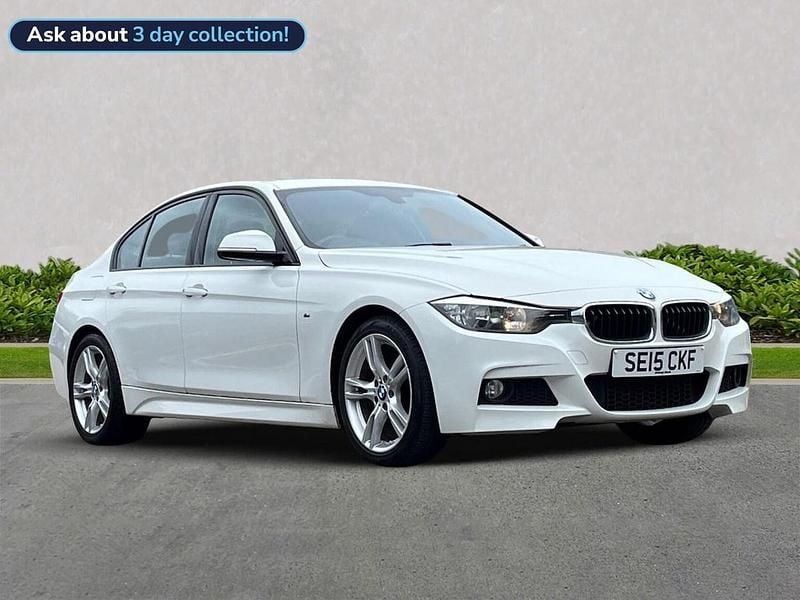 White Used 2015 BMW 320 M Sport Sedan | £10,323 (Expensive) - Image 1/4