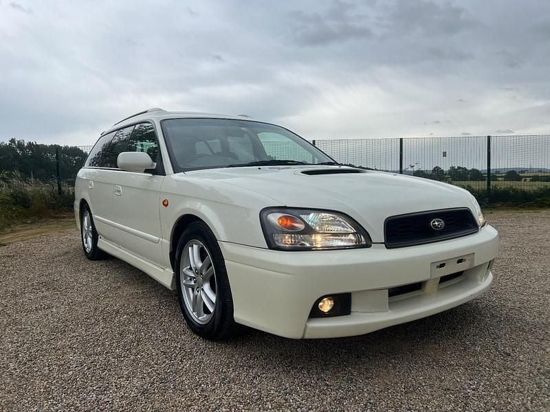 Used Subaru Legacy GT 2002 Premium white pearl mica Estate