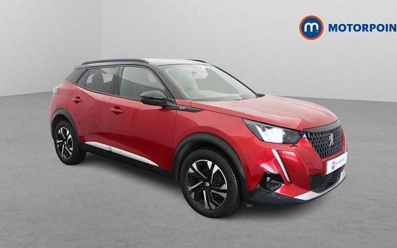 Red Used 2022 Peugeot 2008 GTi SUV | £15,999 (Fair price) - Image 1/4
