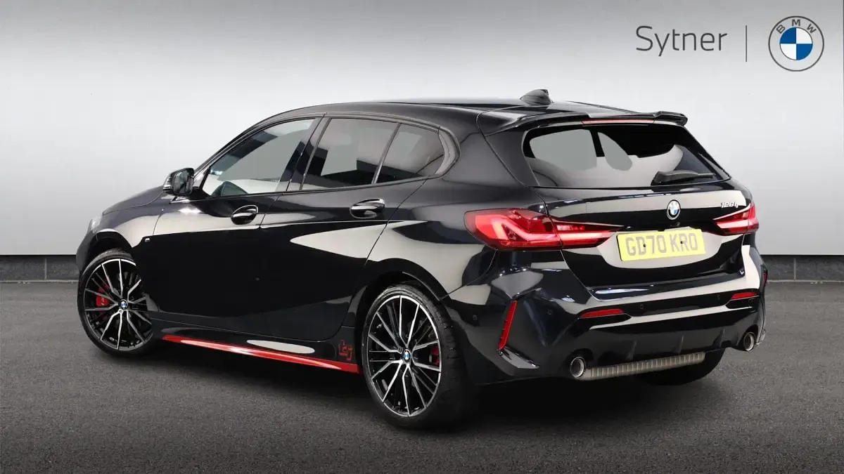 Used BMW 128 M Sport 261 HP (191 kW) 2020 Black Hatchback