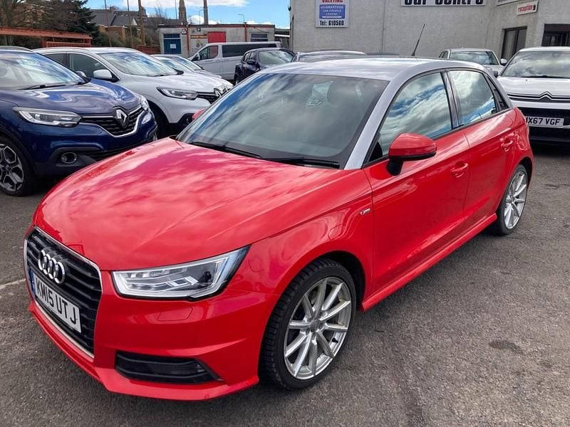 Used Audi A1 S-Line 2015 Red Hatchback