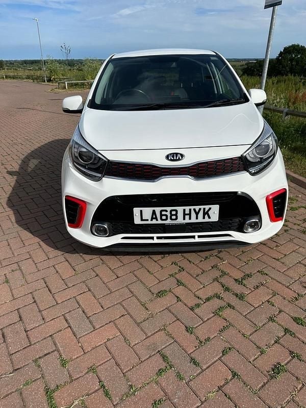 White Used 2019 Kia Picanto GT-Line Hatchback | £6,495 (Super price) - Image 1/4