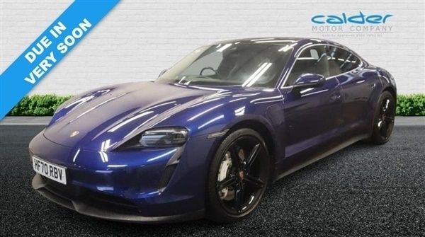 Blue Used 2020 Porsche Taycan Performance Package Sedan | £51,594 - Image 1/1