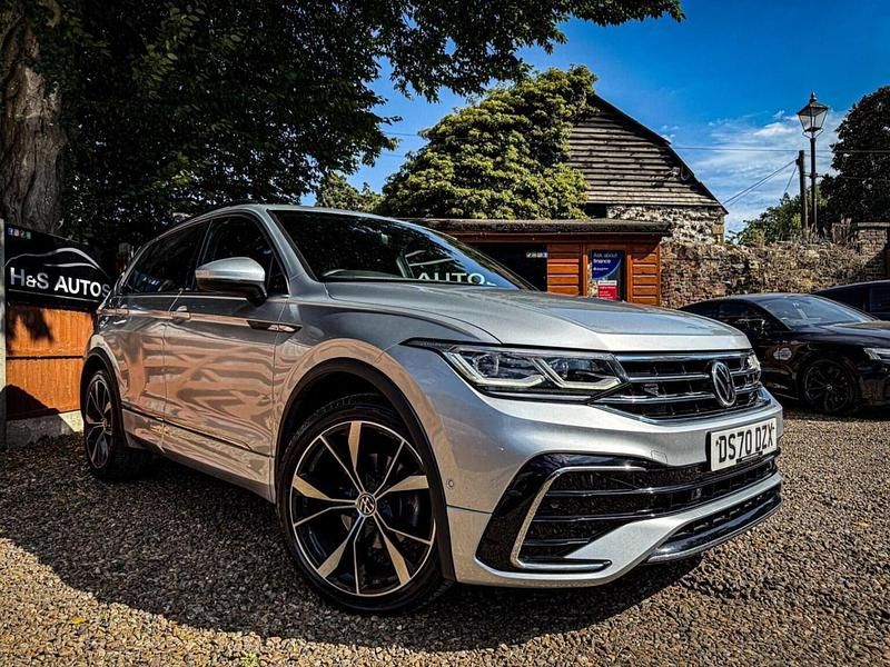 Silver Used 2020 VW Tiguan R-line SUV | £22,350 (Fair price) - Image 1/4